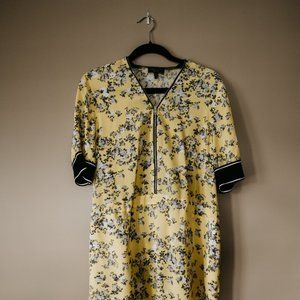 Rag & Bone Yellow Floral Dress